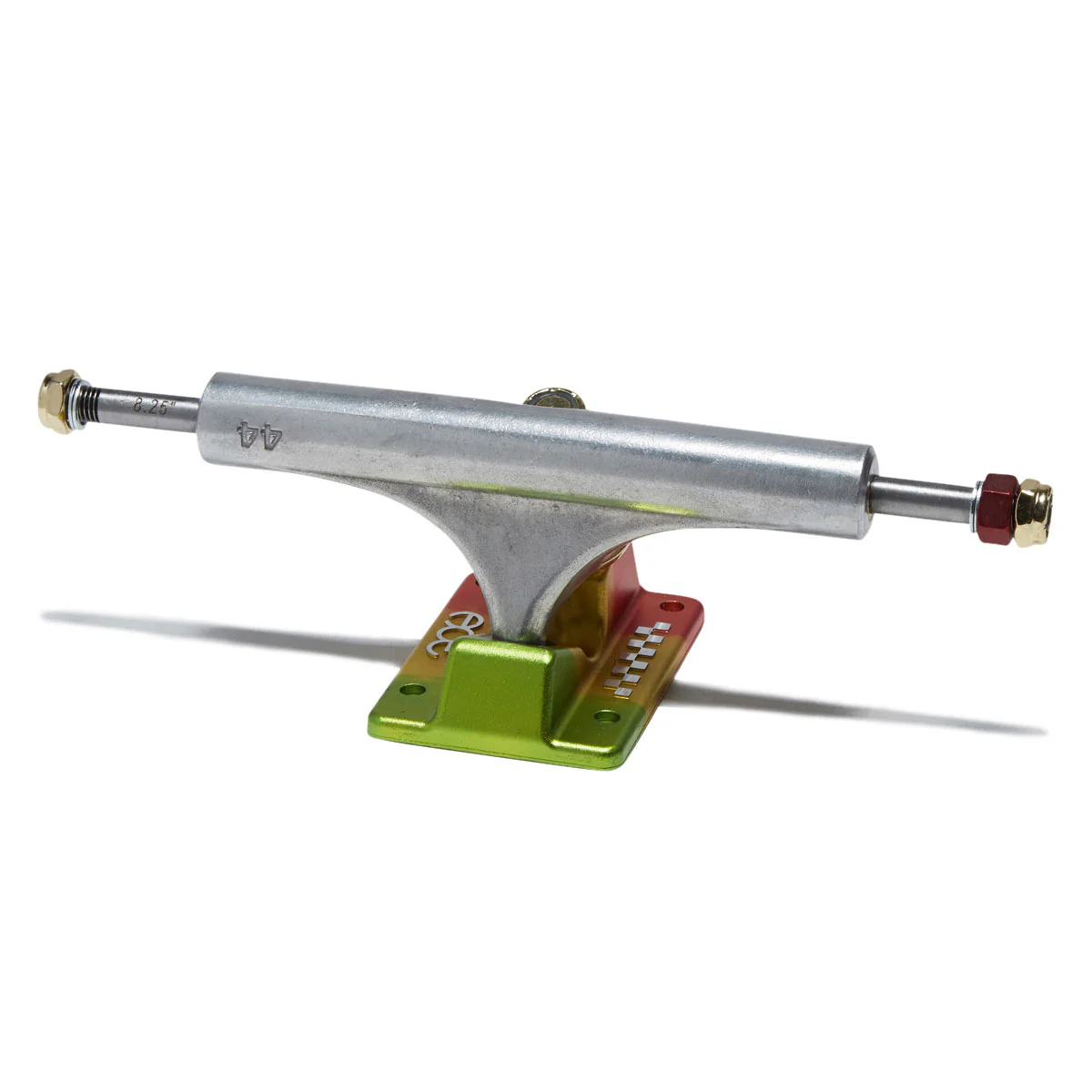 Ace AF1 Skateboard Trucks - Polished/Rasta - 44