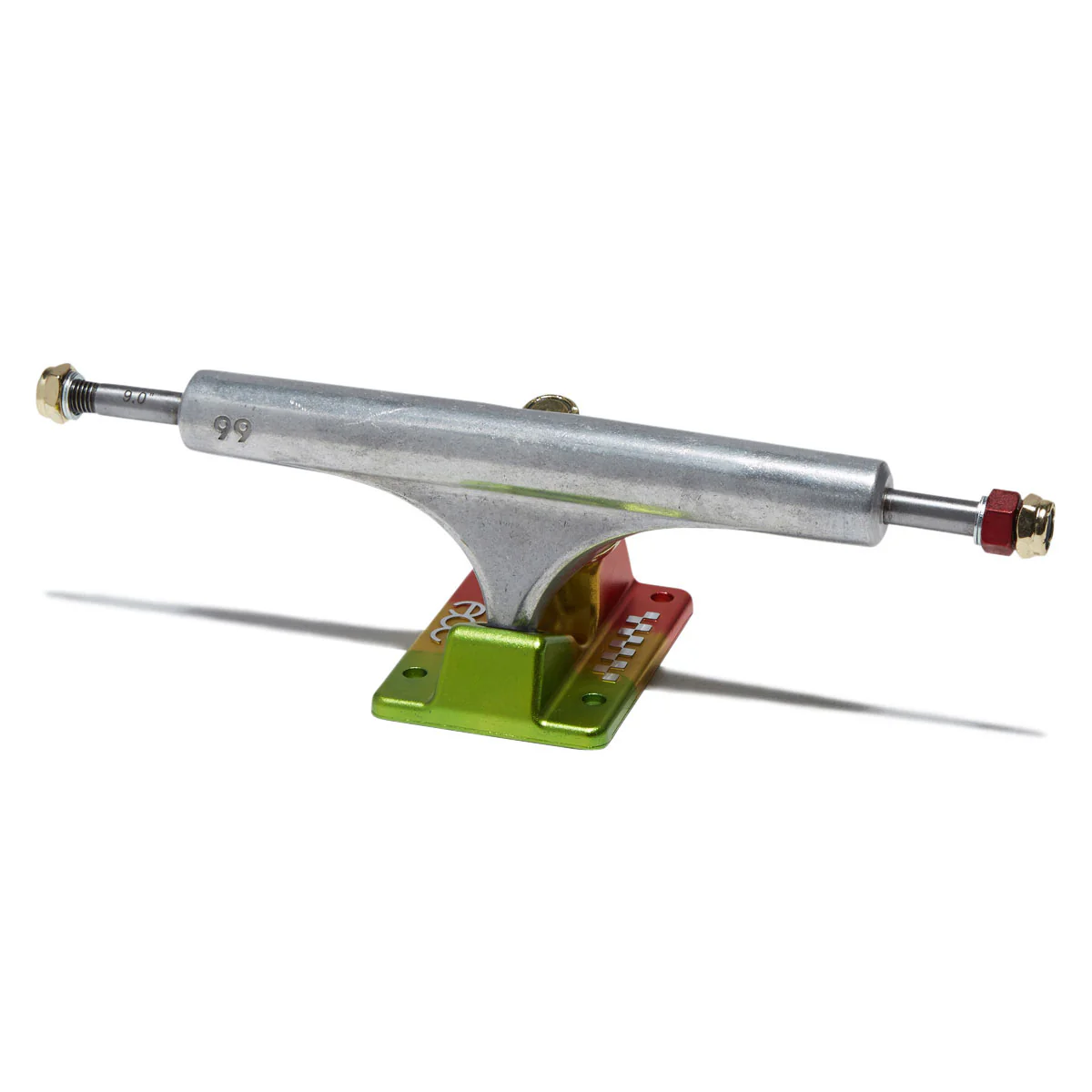 Ace AF1 Skateboard Trucks - Polished/Rasta - 66