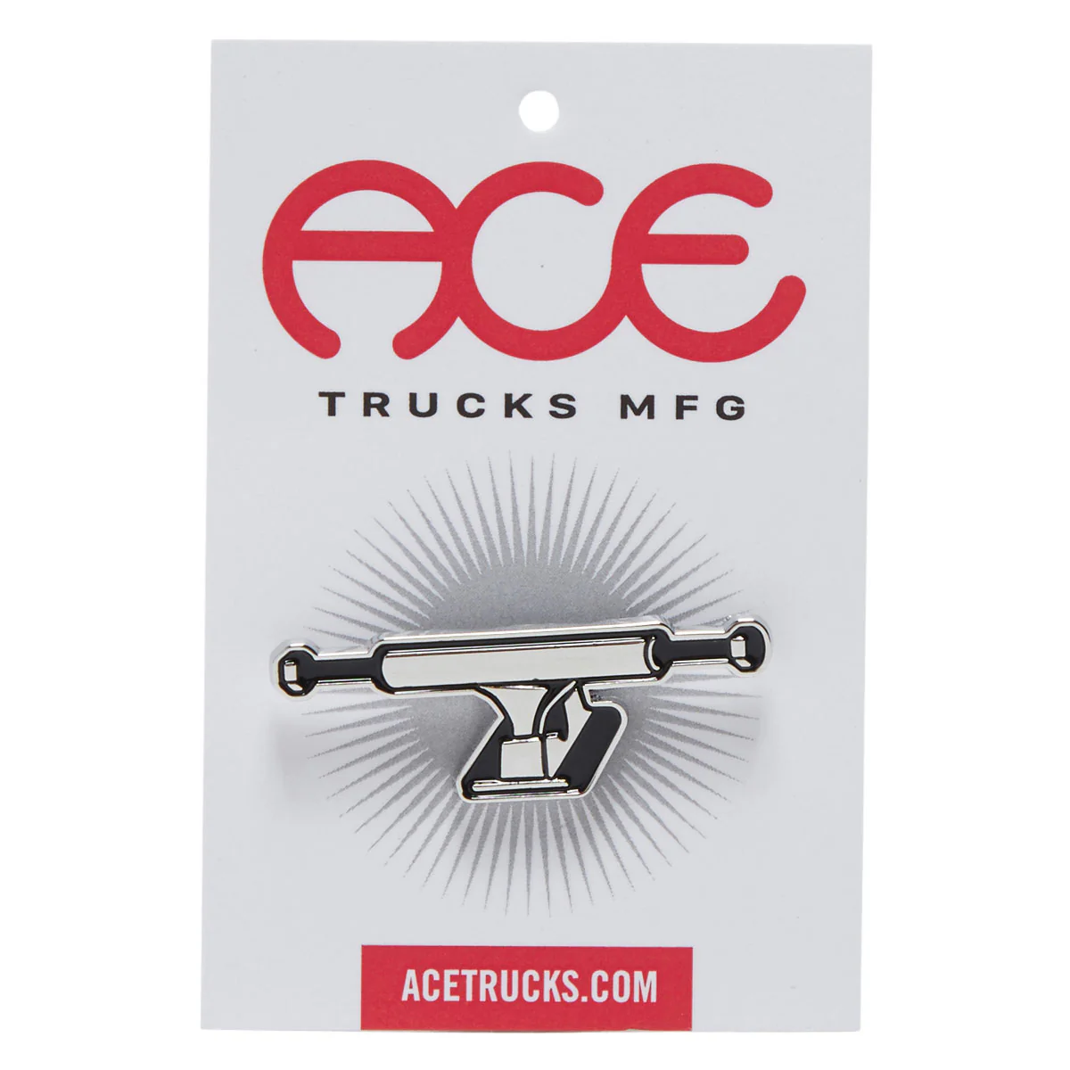 Ace Lapel Pin - Silver