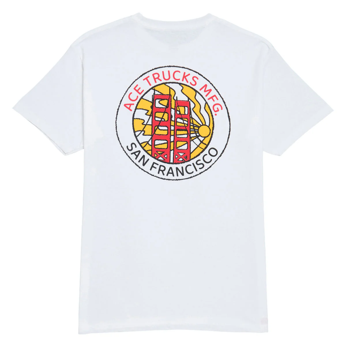 Ace Skate City T-Shirt - White