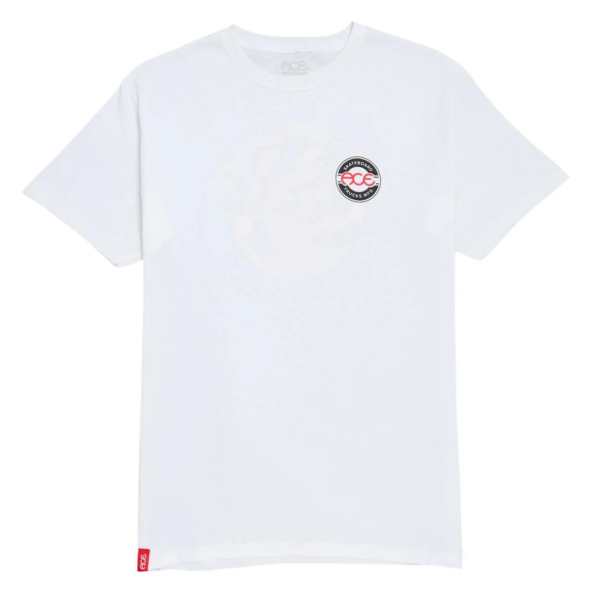 Ace Skate City T-Shirt - White - Image 2