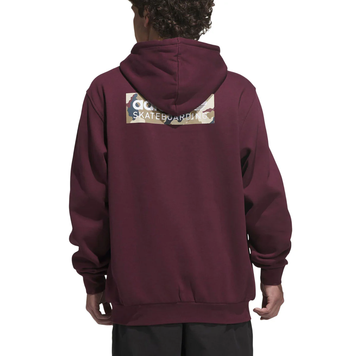 Adidas FSBS Logo Hoodie - Maroon - Image 2