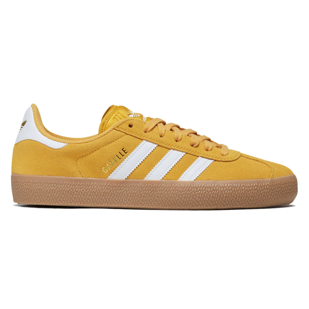 Adidas Gazelle ADV Shoes - Preloved Yellow/Ftwr White/Gold Metallic