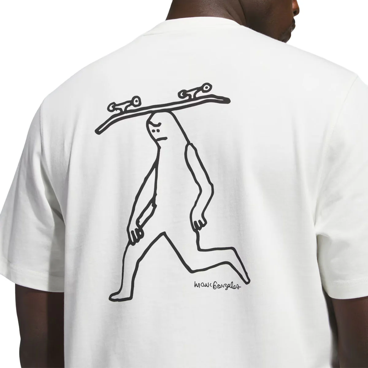 Adidas Gonz Spot T-Shirt - Core White - Image 4