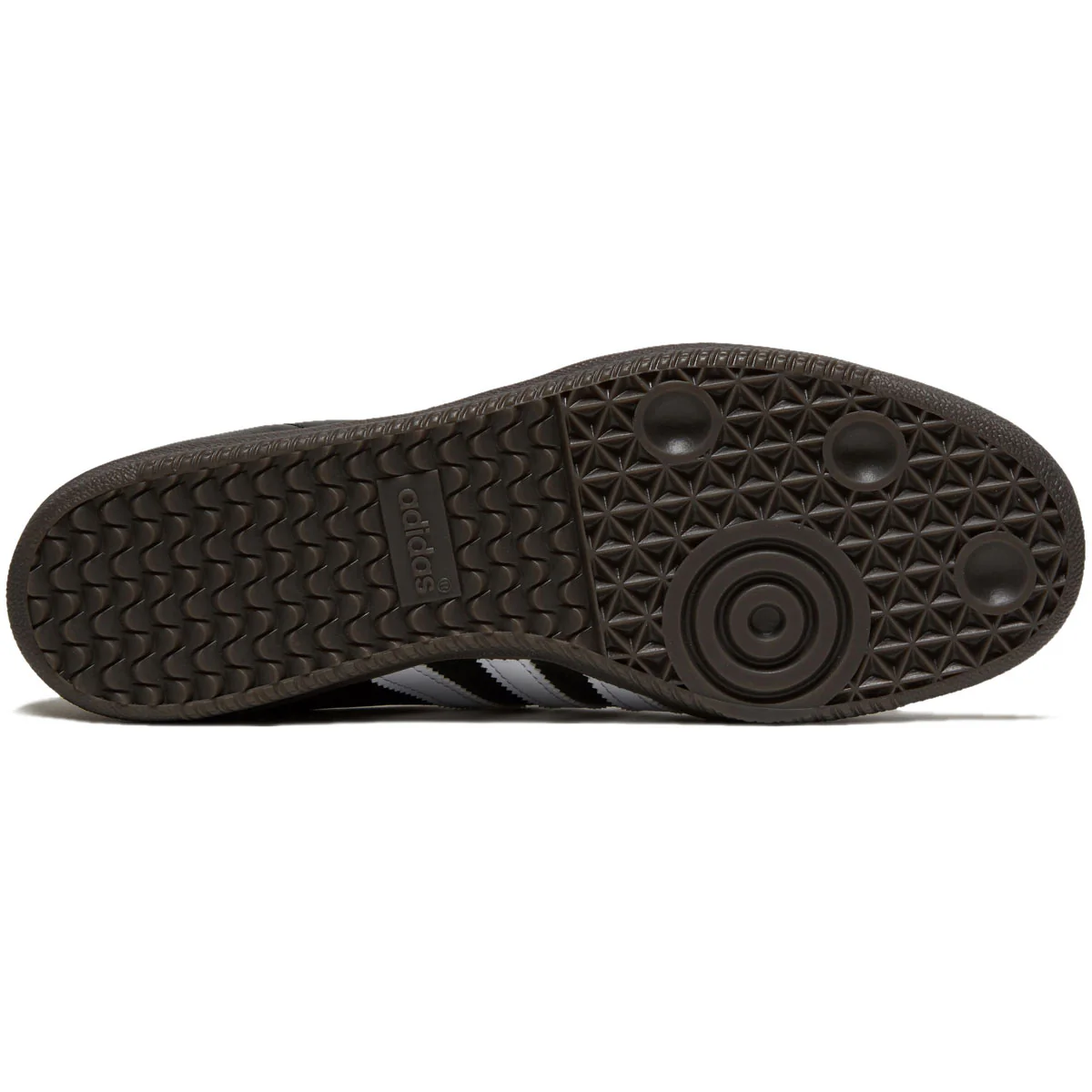 Adidas Samba ADV Shoes - New Black/White/Gum - Image 4