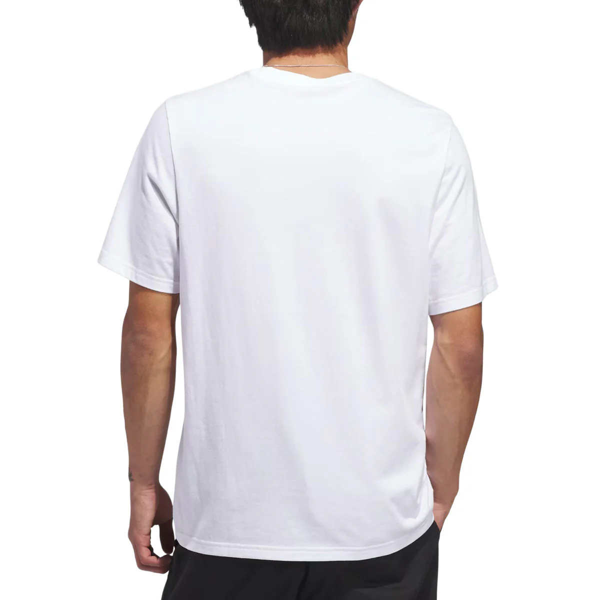 Adidas Skate Logo T-Shirt - White - Image 3
