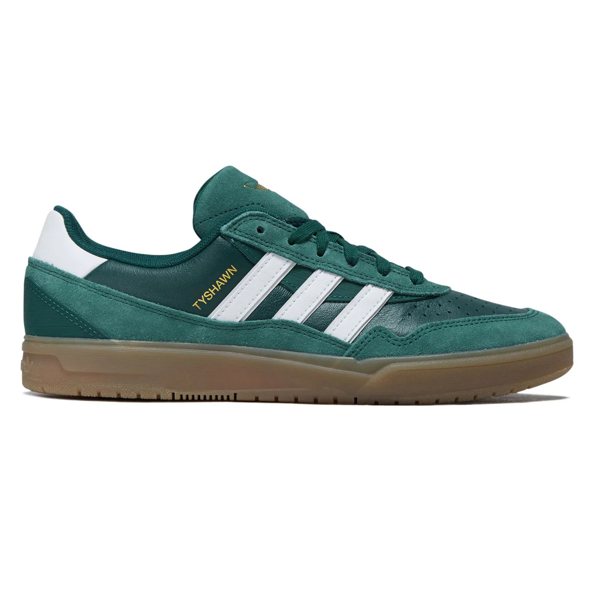 Adidas Tyshawn II Shoes - Collegiate Green/White/Gum