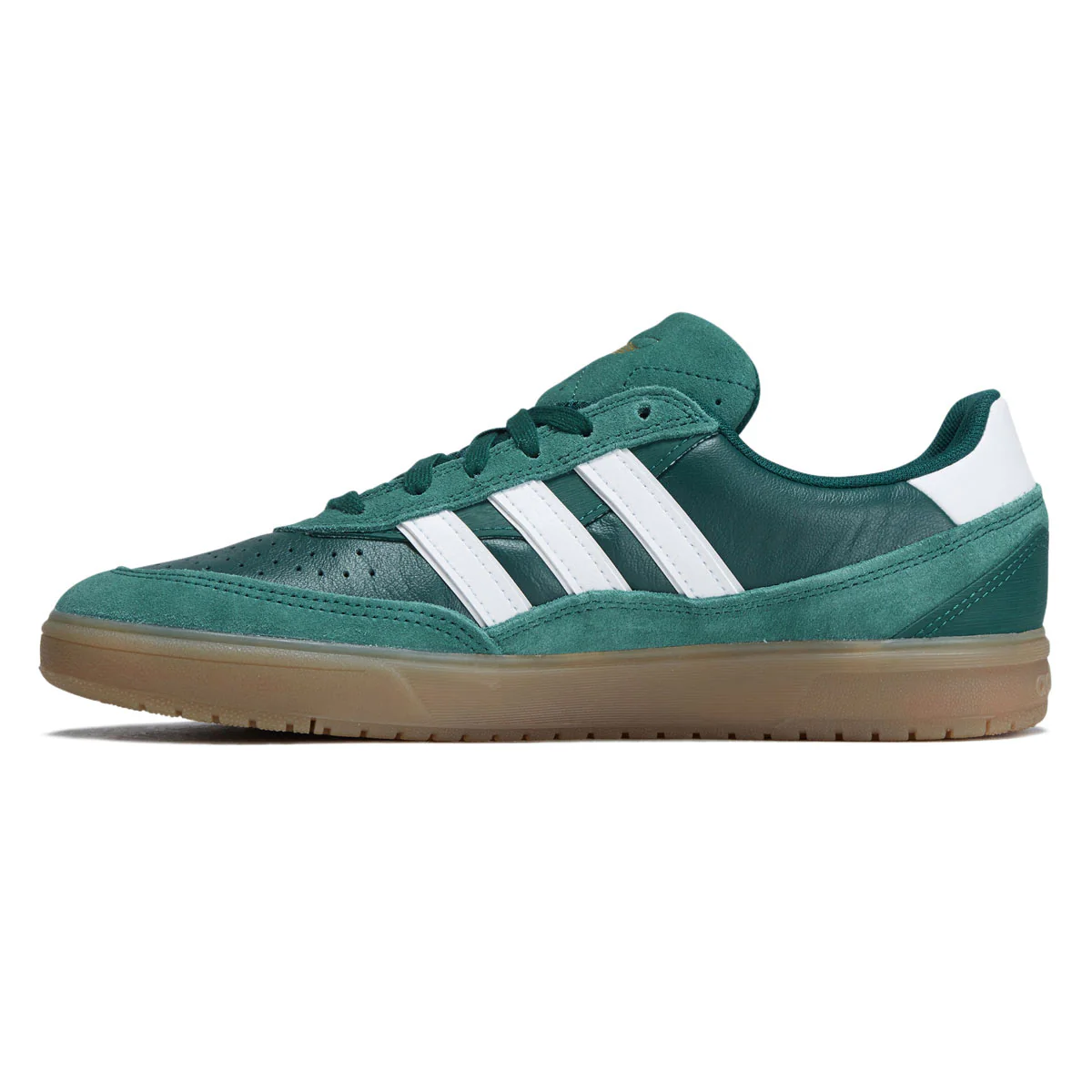 Adidas Tyshawn II Shoes - Collegiate Green/White/Gum - Image 2