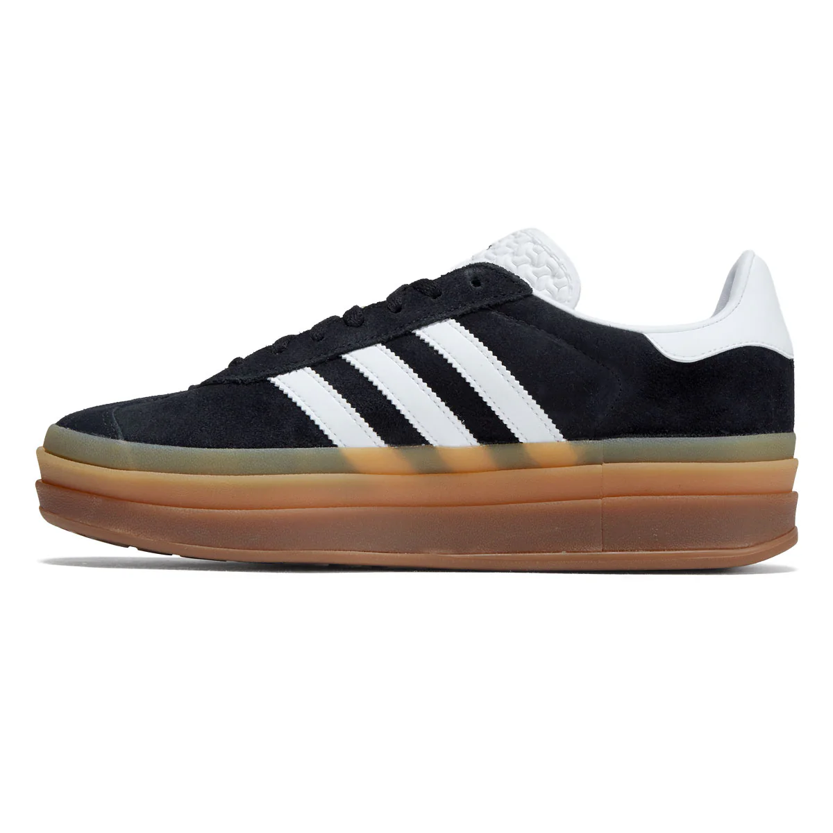 Adidas Womens Gazelle Bold Shoes - Core Black/Ftwr White/Ftwr White - Image 2