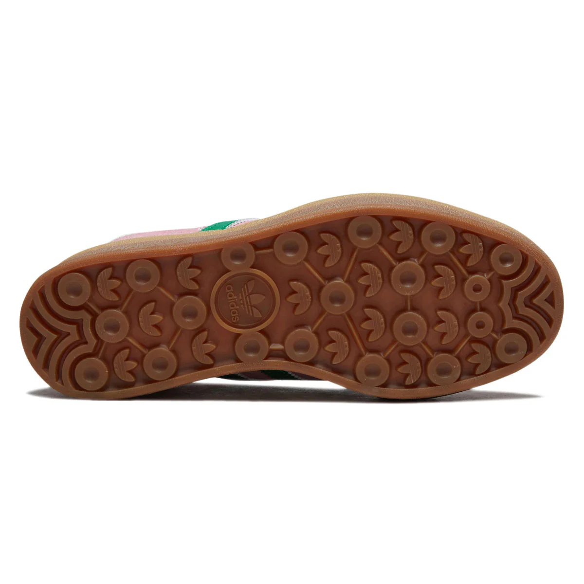 Adidas Womens Gazelle Bold Shoes - True Pink/Green/Ftwr White - Image 4