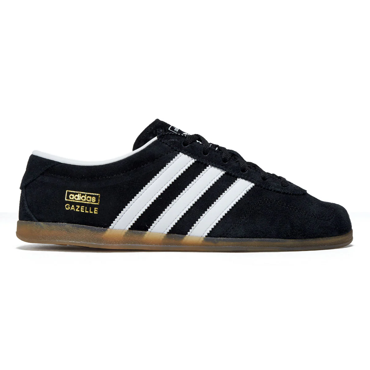 Adidas Womens Gazelle Lo Pro Shoes - Core Black/Ftwr White/Gum