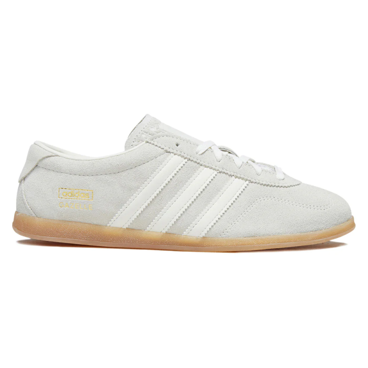 Adidas Womens Gazelle Lo Pro Shoes - Ivory/Off White/Gum