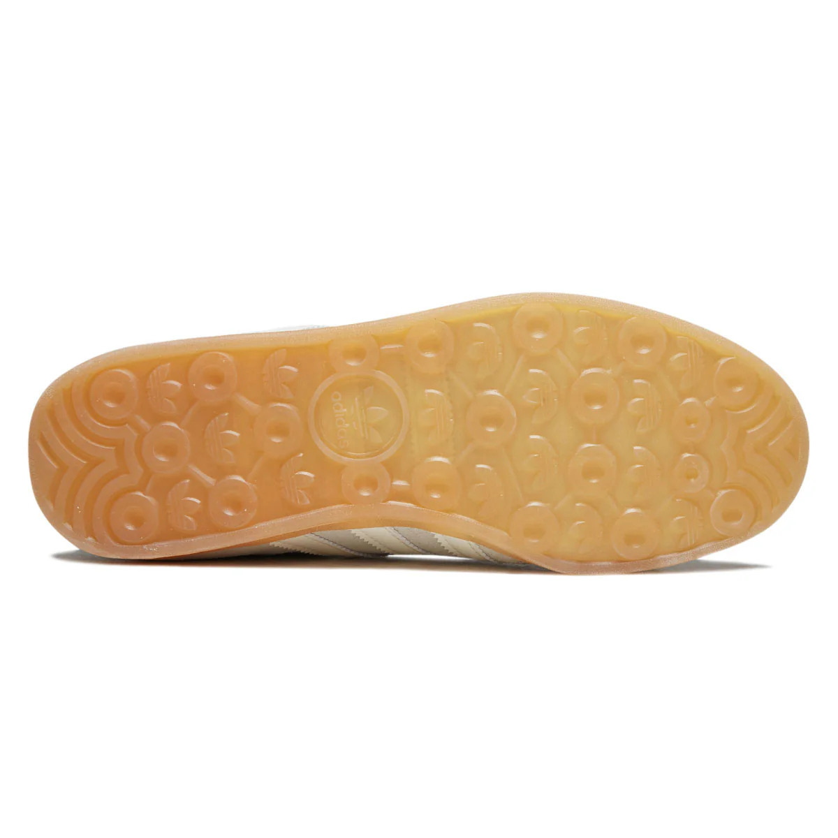 Adidas Womens Gazelle Lo Pro Shoes - Ivory/Off White/Gum - Image 4