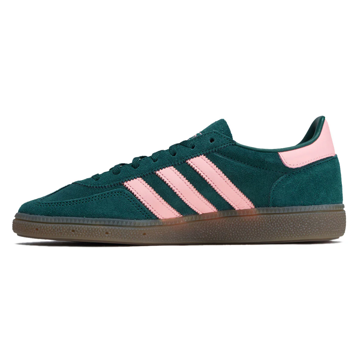 Adidas Womens Handball Spezial Shoes - Collegiate Green/Pink Spark/Gold Metallic - Image 2