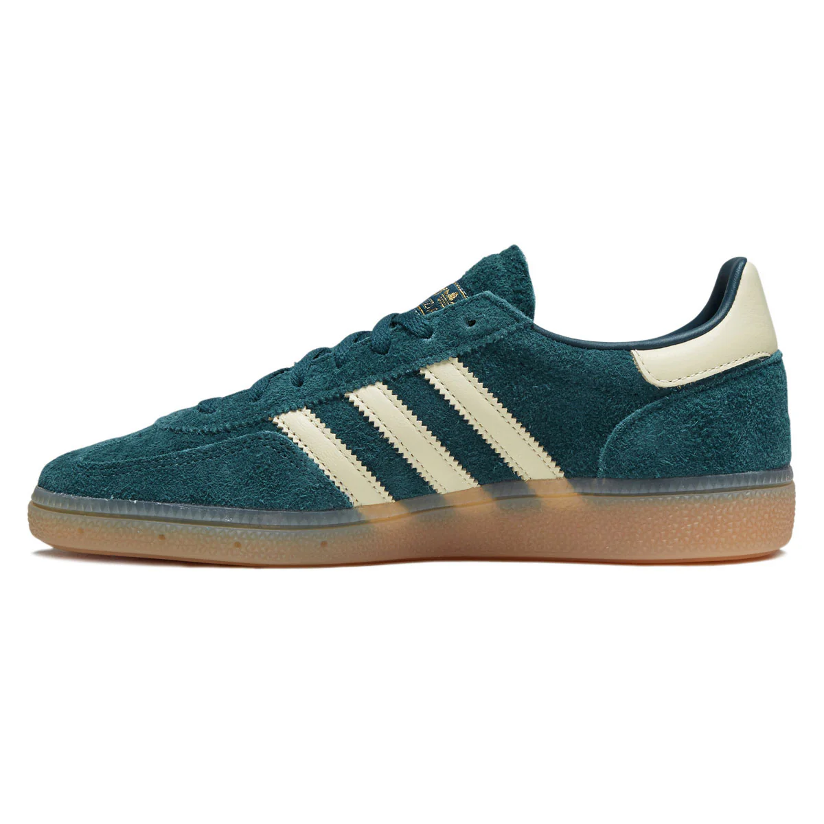 Adidas Womens Handball Spezial Shoes - Rich Green/Warm Vanilla/Gold Metallic - Image 2