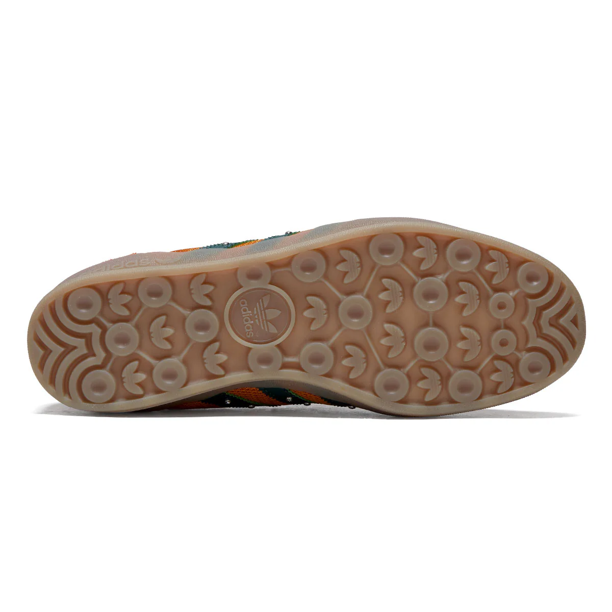 Adidas x Hardies Gazelle Shoes - Rust Orange/Collegiate Green/Gum - Image 4