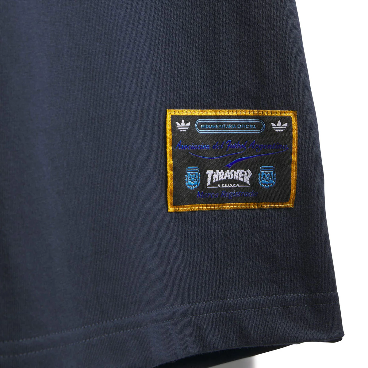 Adidas x Thrasher x AFA T-Shirt - Night Navy - Image 3