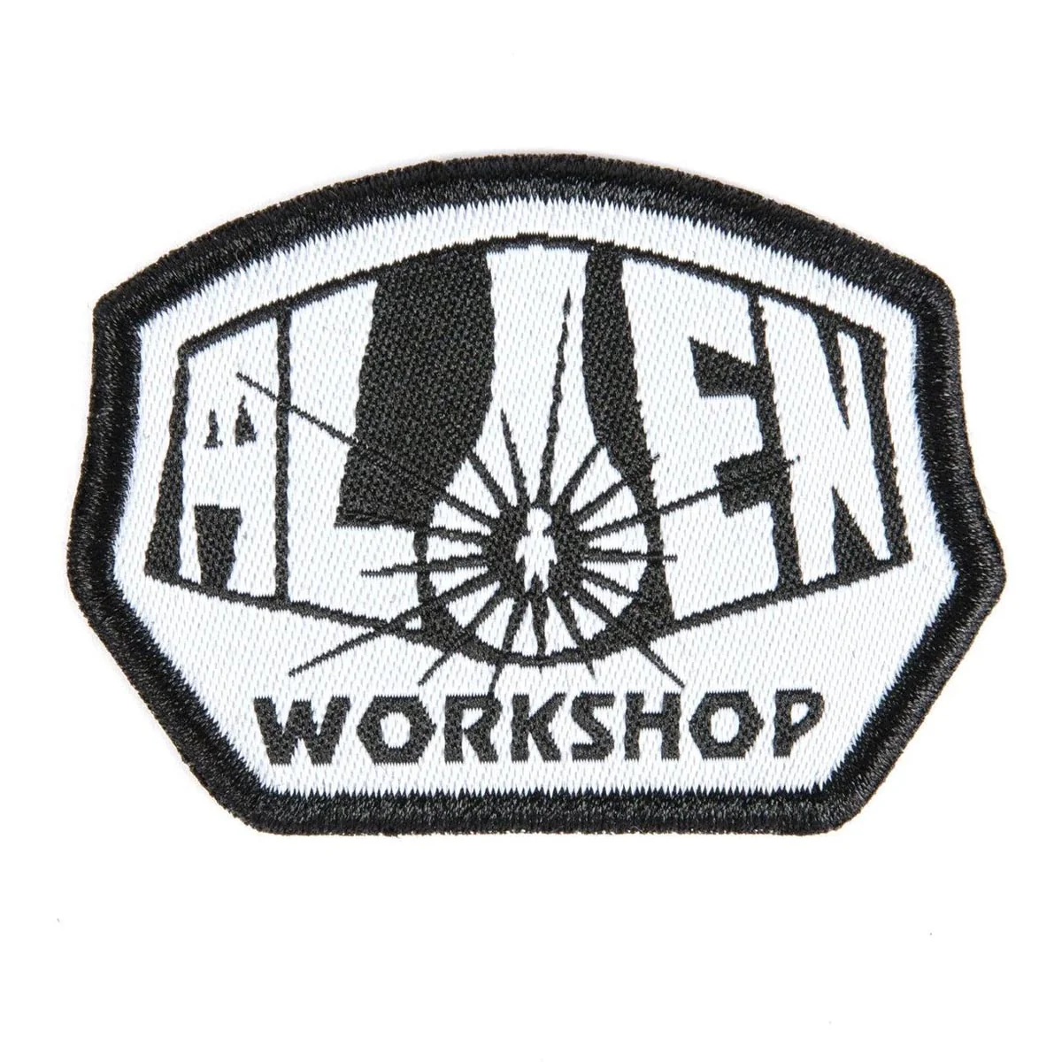 Alien Workshop OG Logo Patch - Black/White