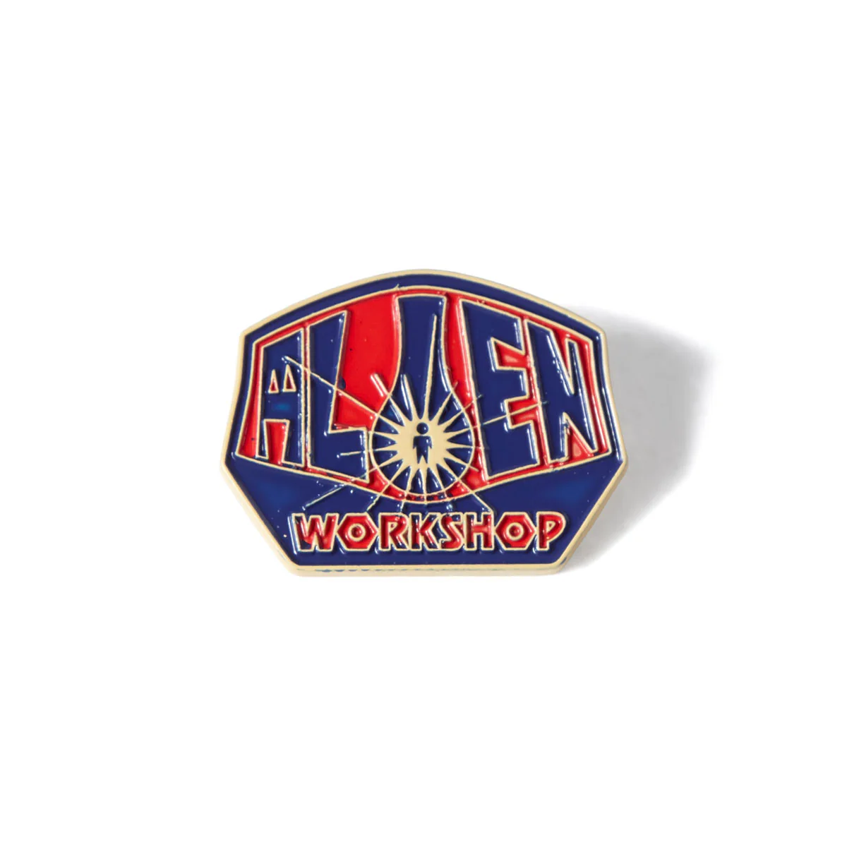 Alien Workshop OG Logo Pin - Blue/Red