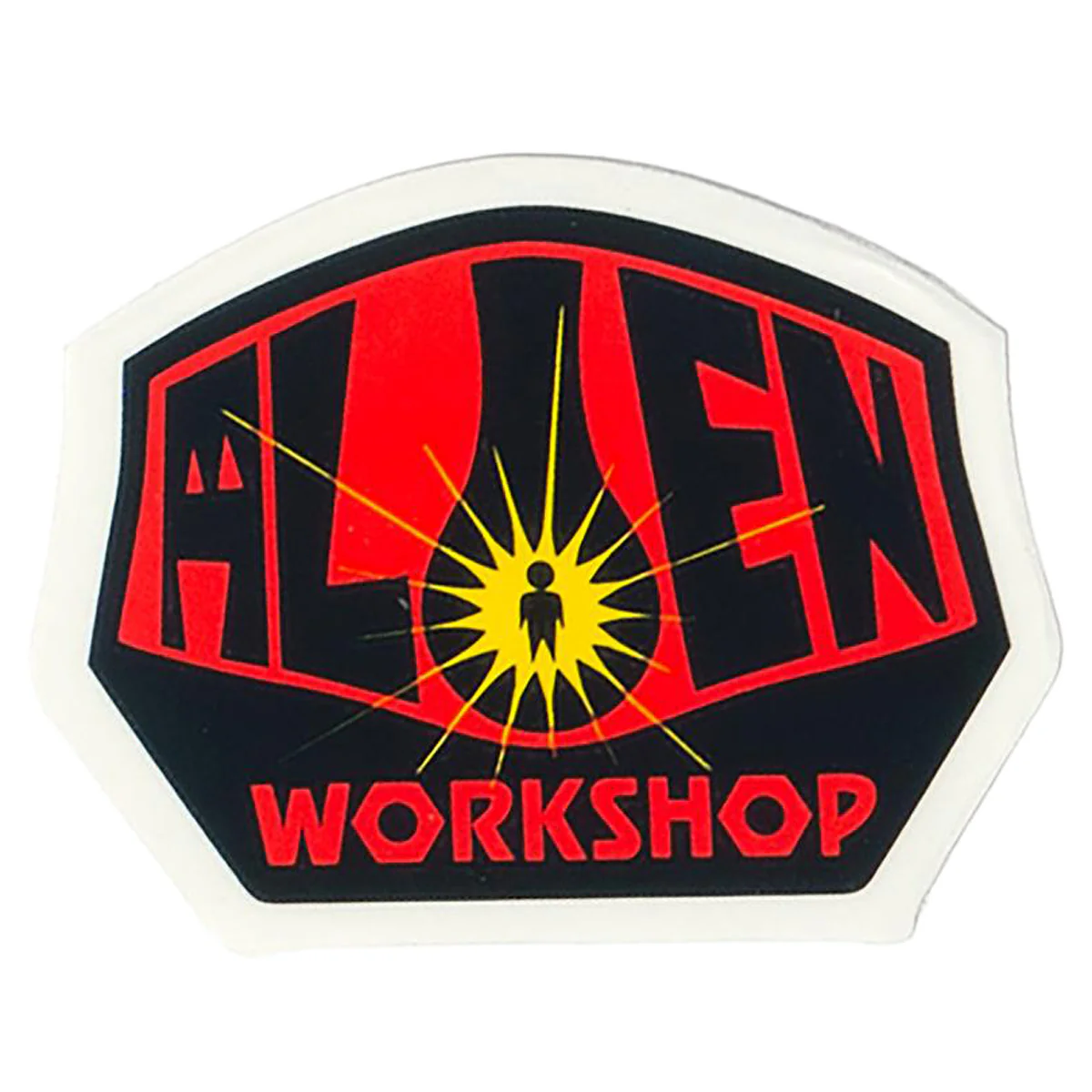 Alien Workshop OG Logo Sticker - Red/Black