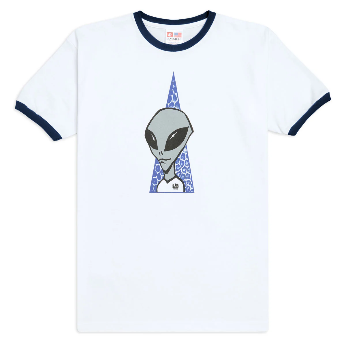 Alien Workshop Visitor Ringer T-Shirt - Natural/Navy