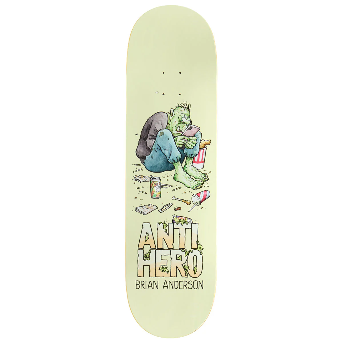 Anti-Hero B.A. Trolls Skateboard Deck - 9.00"