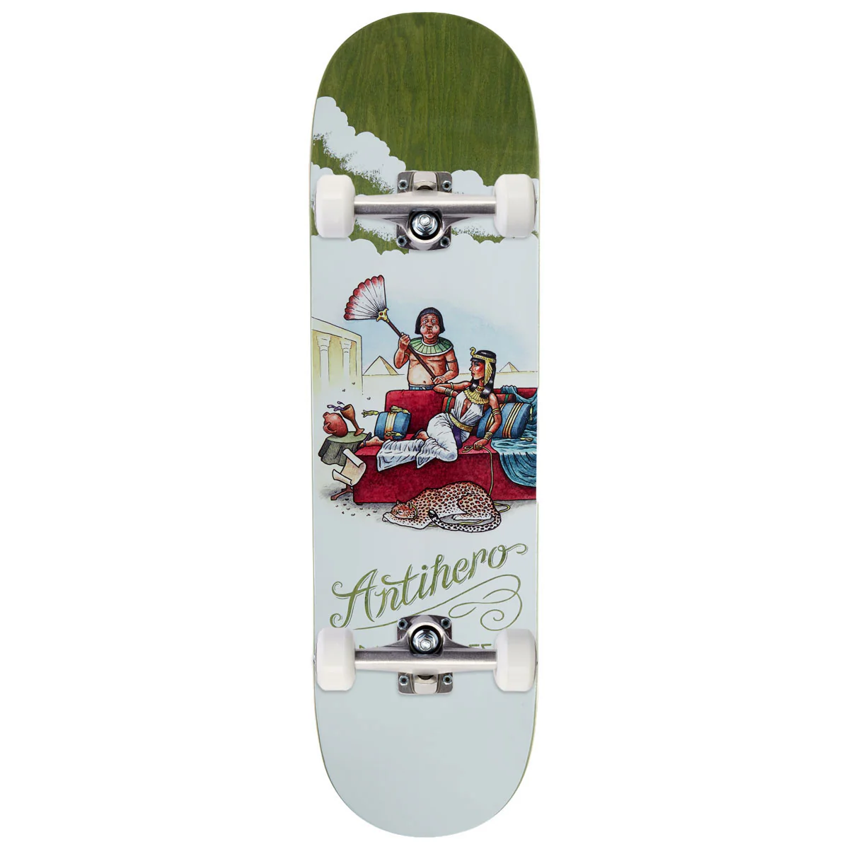 Anti-Hero Beres Flatulent Beauties Skateboard Complete - White - 8.75"