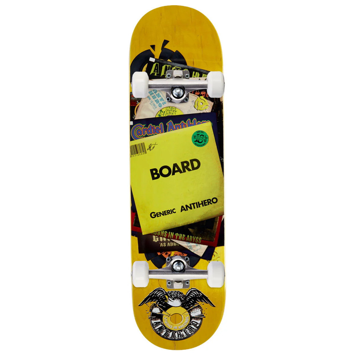 Anti-Hero Cardiel Studio 18 Skateboard Complete - 8.62"