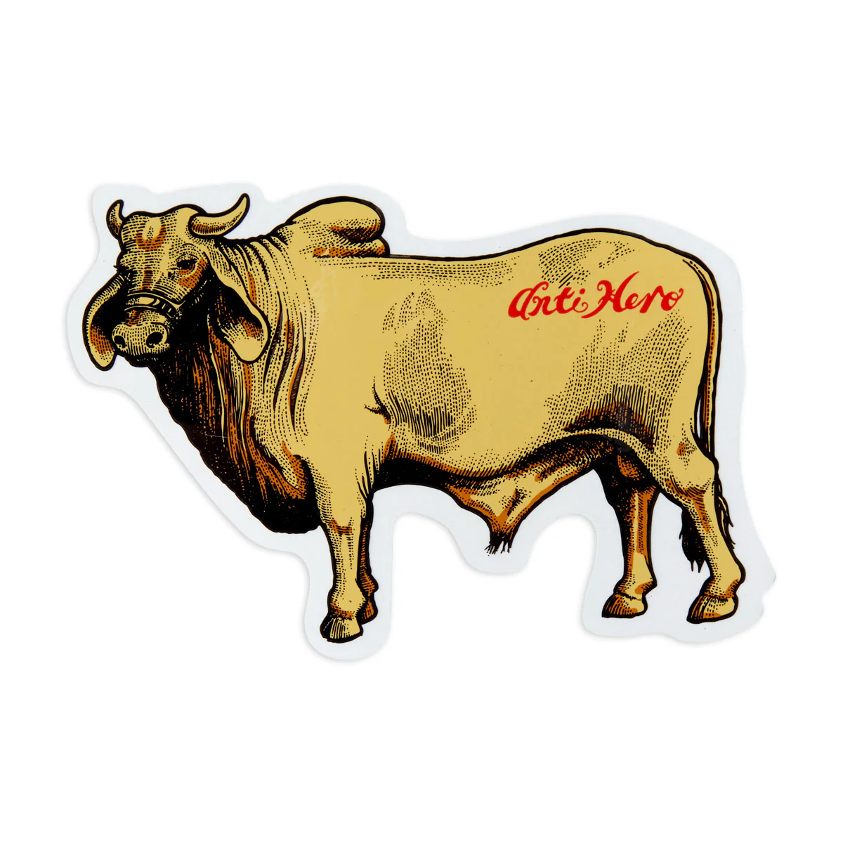 Anti-Hero Cow 7" Sticker
