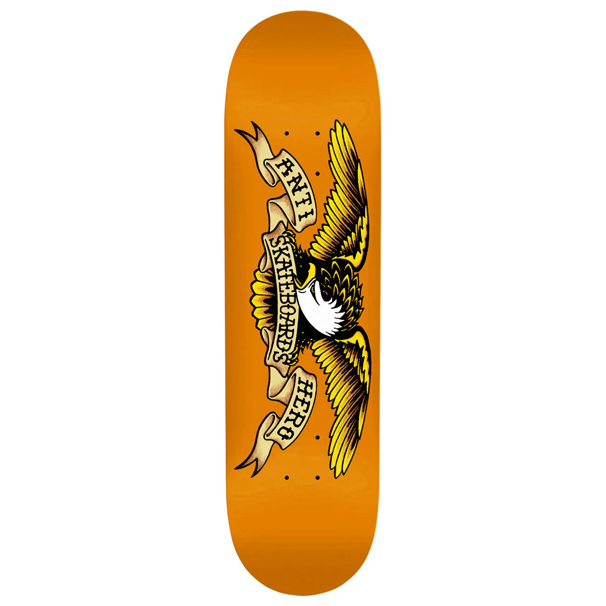 Anti-Hero DBX Eagle Skateboard Deck - Orange - 8.75"