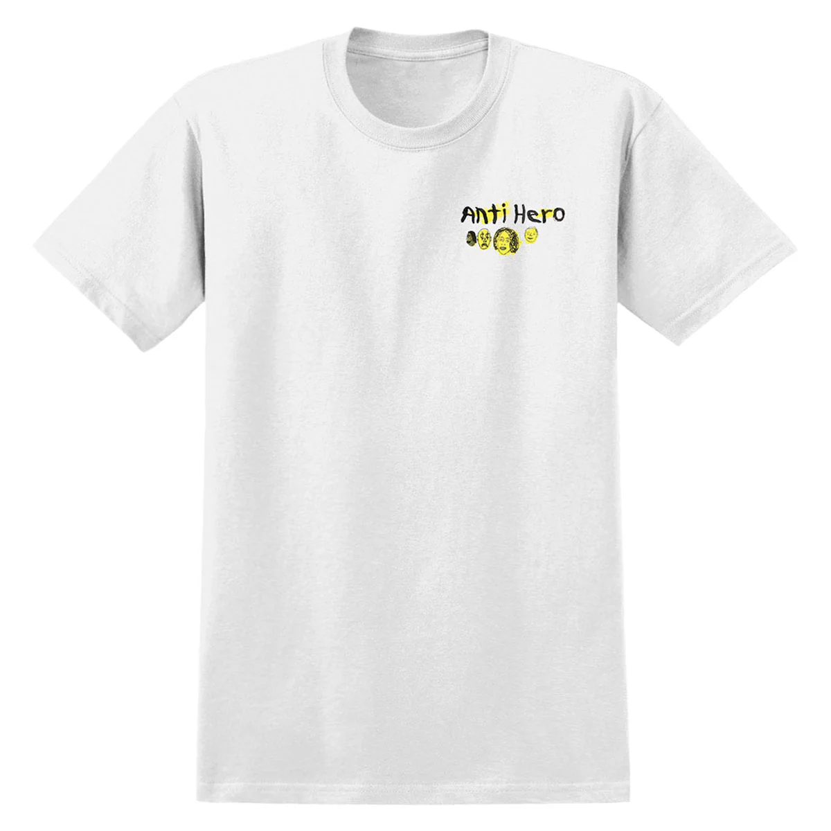 Anti-Hero Expressions Bongo T-Shirt - White - Image 2