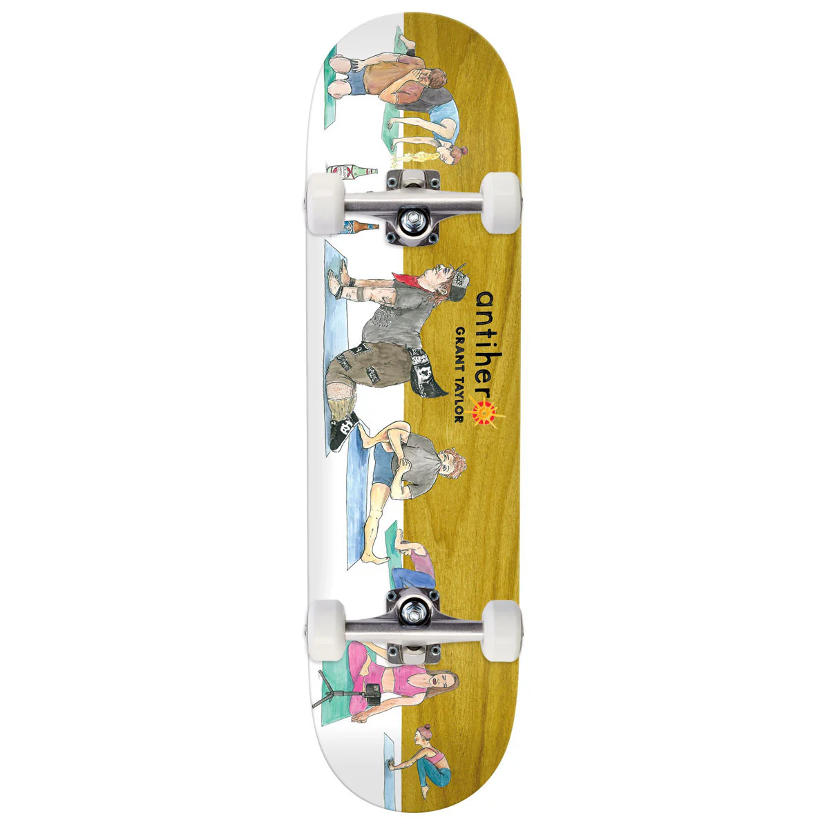 Anti-Hero Grant I Farted In Yoga Class Skateboard Complete - 8.50"