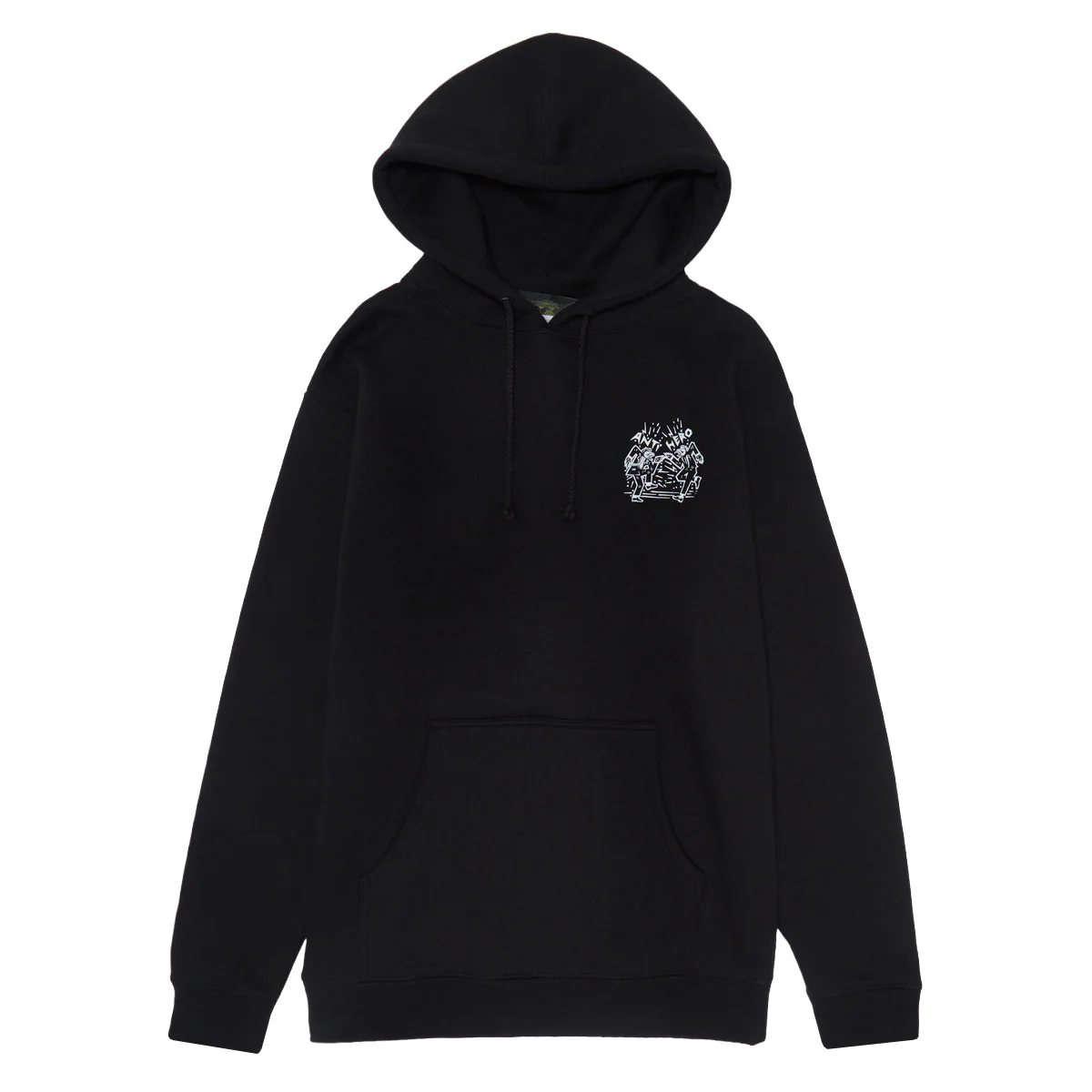 Anti-Hero Ruder Bwoys Hoodie - Black/White