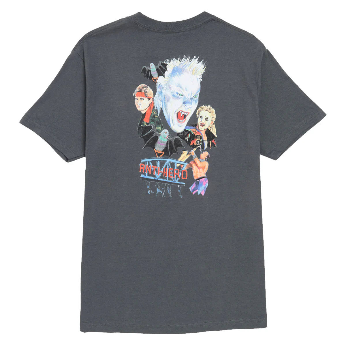 Anti-Hero Still Believe T-Shirt - Charcoal