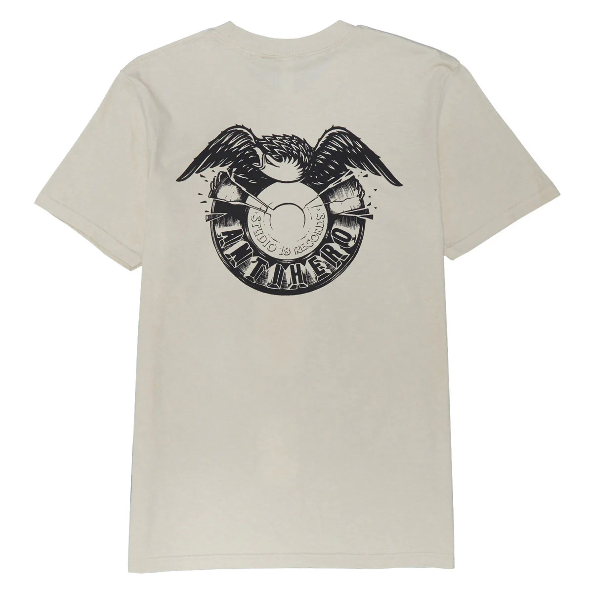 Anti-Hero Studio 18 T-Shirt - Heather Bone/Black
