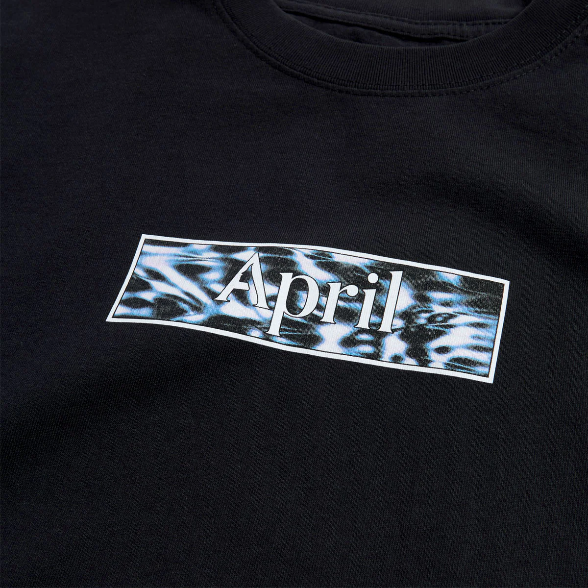 April Liquid T-Shirt - Black - Image 2
