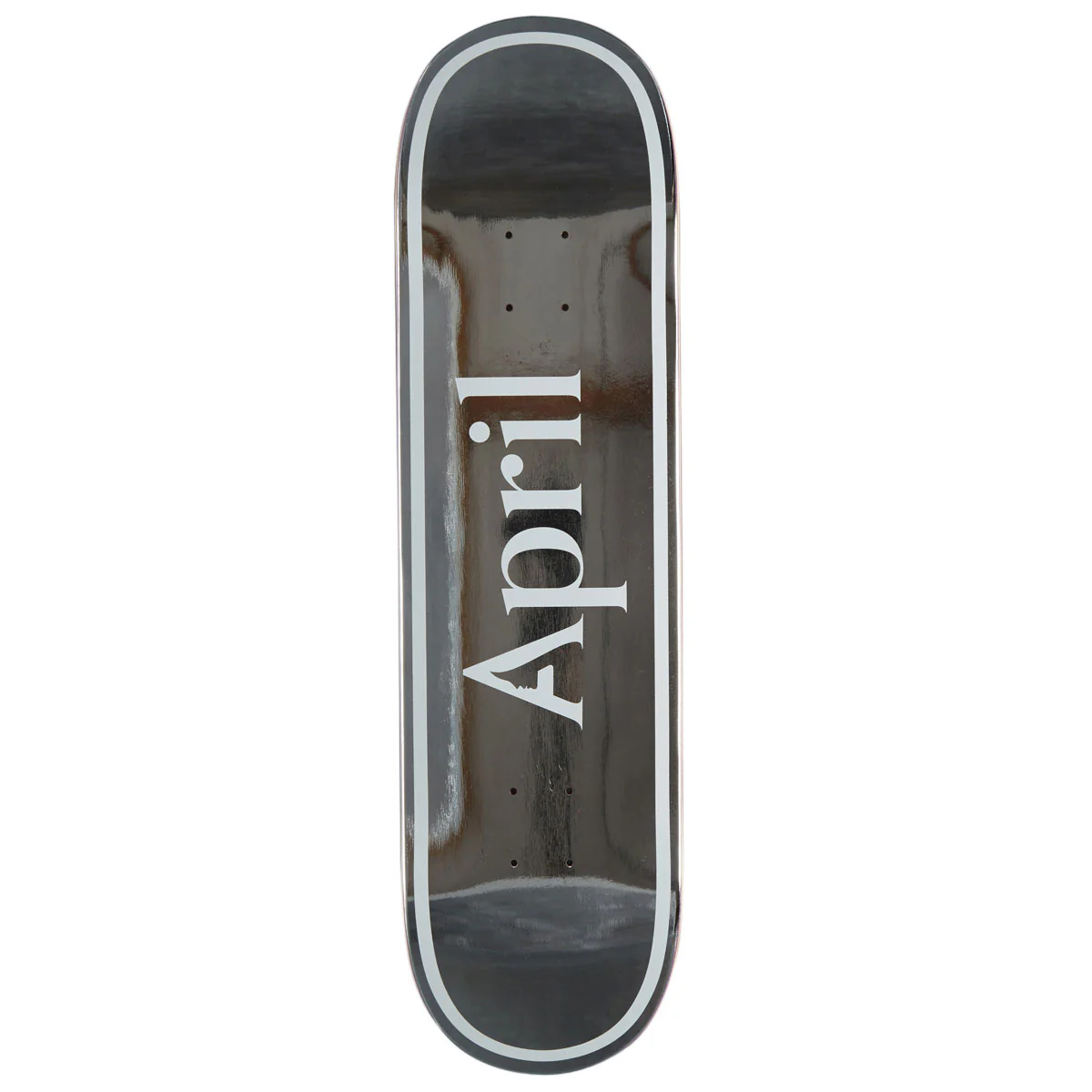 April OG Logo Skateboard Deck - Foil - 8.00"