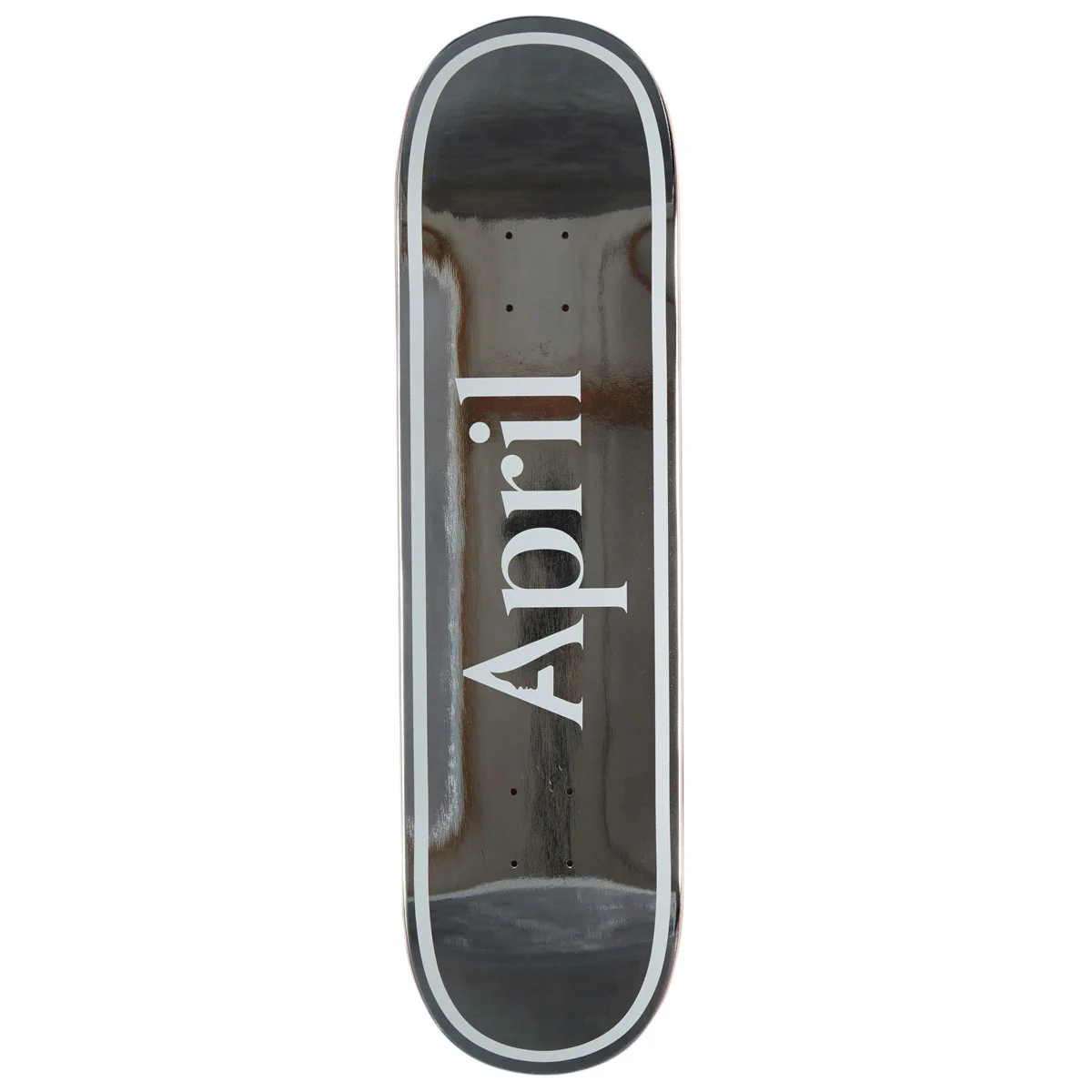 April OG Logo Skateboard Deck - Foil - 8.125"