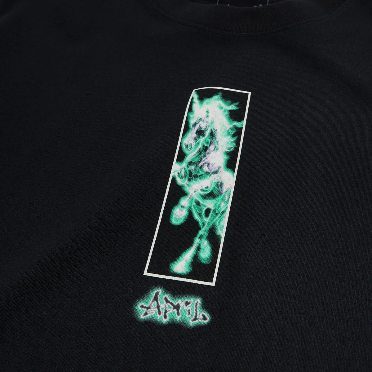 April Uni T-Shirt - Black - Image 2