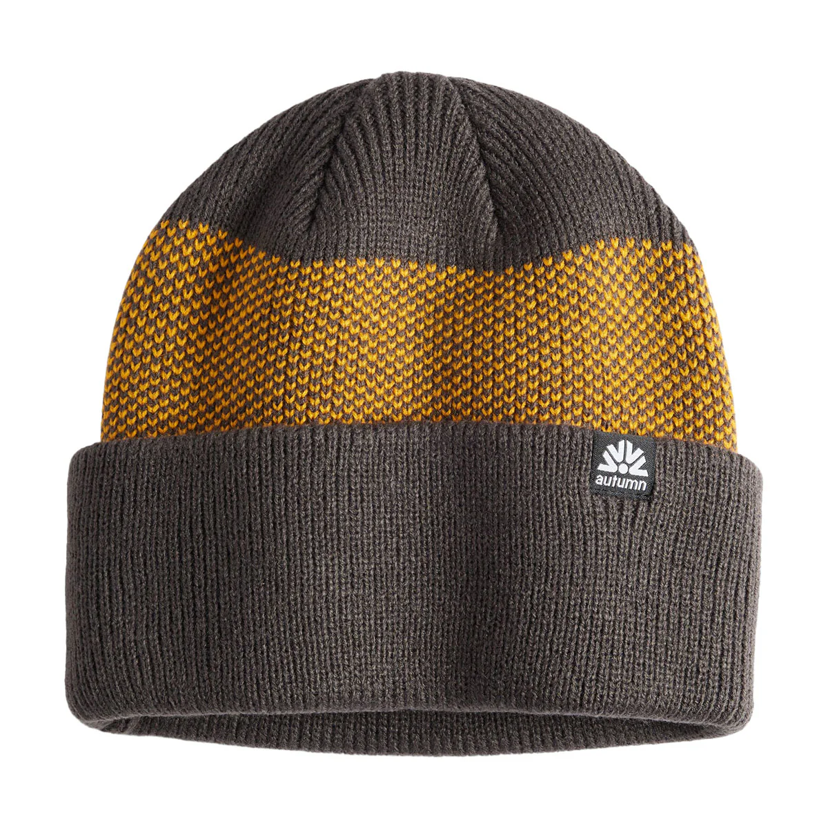 Autumn Birdseye Beanie - Pebble