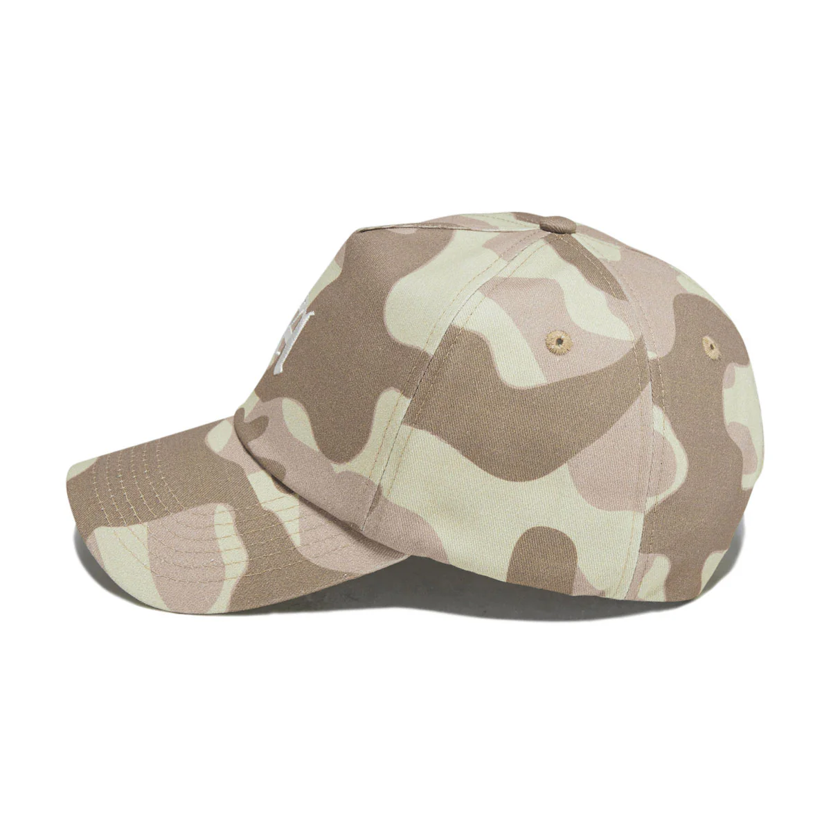 Autumn Camo 5 Panel Hat - Khaki - Image 4
