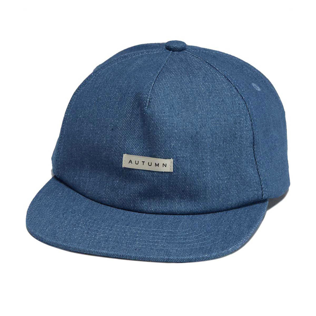 Autumn Mixed 5 Panel Hat - Denim