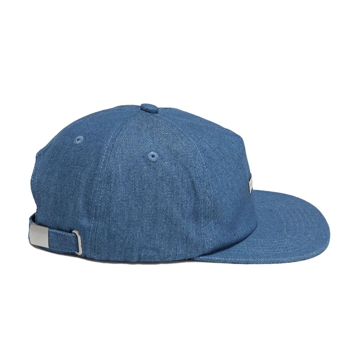 Autumn Mixed 5 Panel Hat - Denim - Image 3