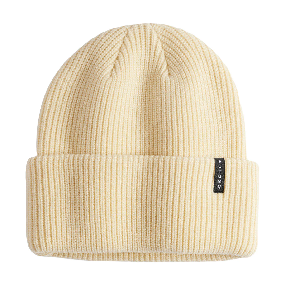 Autumn Select Solid Beanie - Eggshell