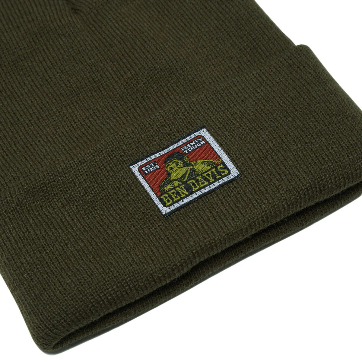 Ben Davis Beanie - Moss - Image 2