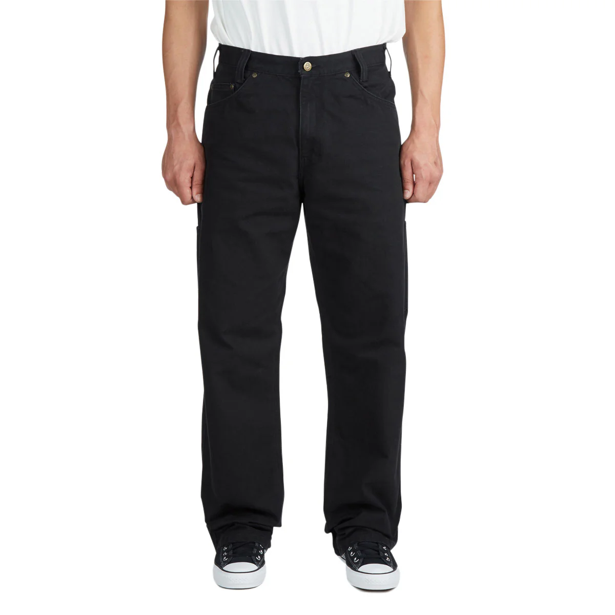 Ben Davis Canvas Carpenter Pants - Black