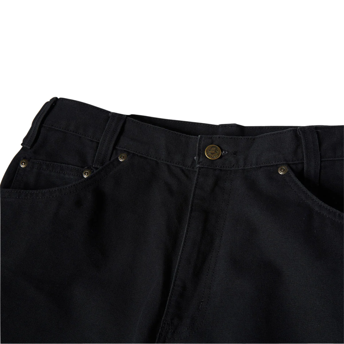 Ben Davis Canvas Carpenter Pants - Black - Image 3