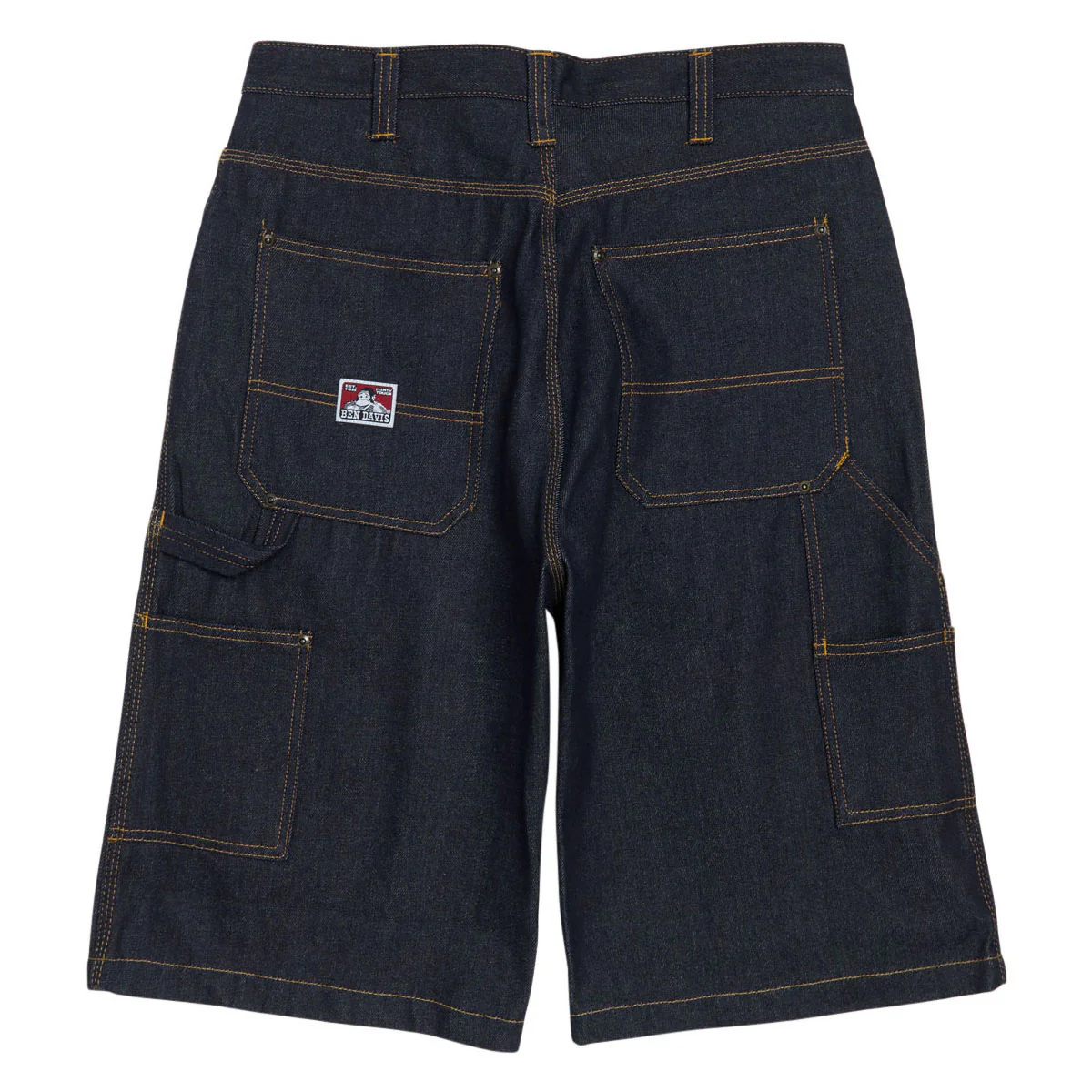 Ben Davis Carpenter Shorts - Indigo Denim - Image 2