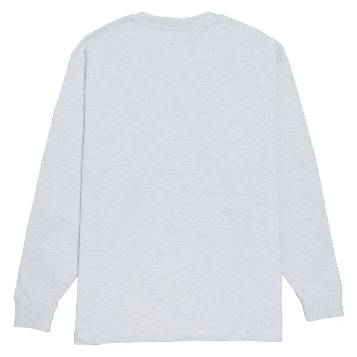 Ben Davis Heavy Duty Long Sleeve Pocket T-Shirt - Ash Grey - Image 2