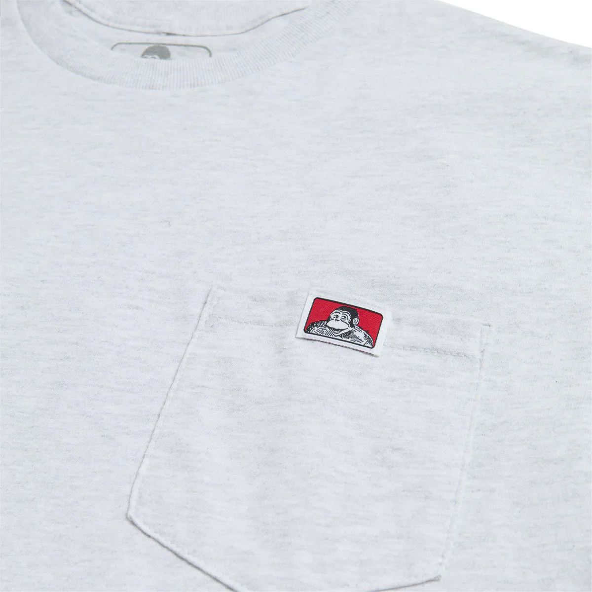 Ben Davis Pocket T-Shirt - Ash Grey - Image 2